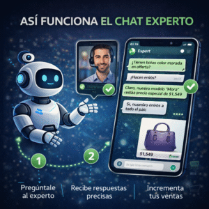 Proceso del chat experto de RespondeIA